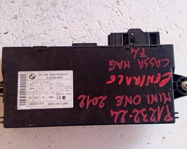 CENTRALINA BODY CENTRALE MINI ONE 2012 1.6 T.D. 61359267609