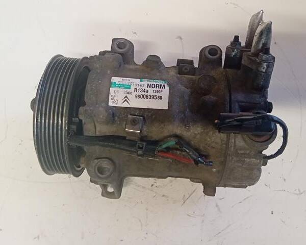 COMPRESSORE A/C PEUGEOT 3008 2010 2.0 T.D. 150CV 9800839580