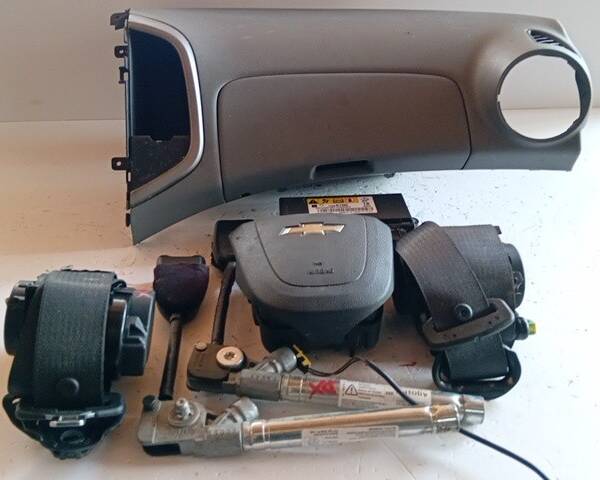 KIT AIRBAG COMPLETO PER CHEVROLET Aveo 2° Serie (11>)