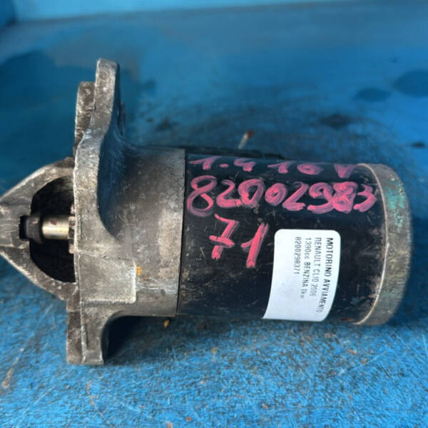 MOTORINO D' AVVIAMENTO PER RENAULT Clio Serie 8200298371 benzina 1390 (04>08)