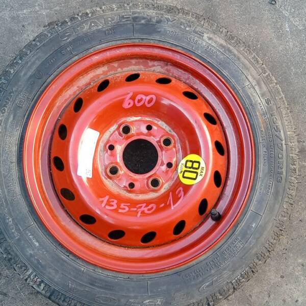 RUOTINO DI SCORTA PER FIAT Seicento Serie (98>00)