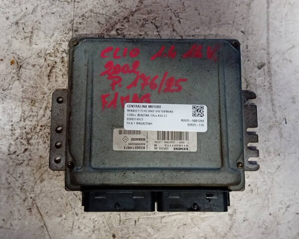 CENTRALINA MOTORE PER RENAULT Clio Serie 8200214973 K4J C7 benzina 1390 (01>05)