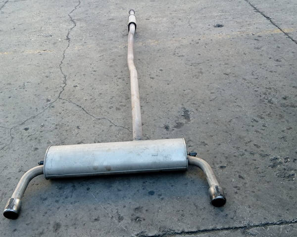 MARMITTA COMPLETA DI TERMINALE SCARICO PER MINI Countryman 1° Serie N47C20A (10