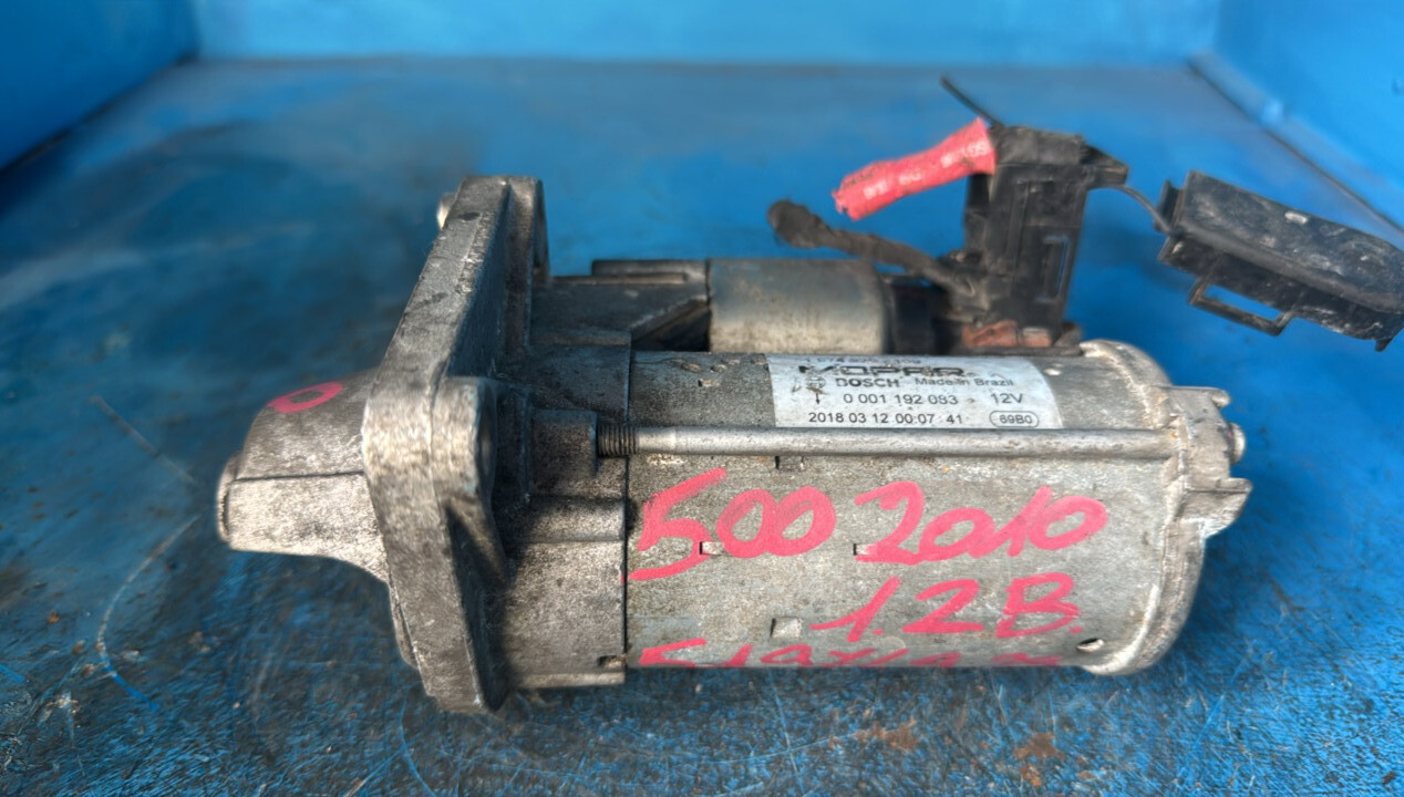 MOTORINO D' AVVIAMENTO PER FIAT 500 Cabrio 51974929 benzina 1242 (07>)