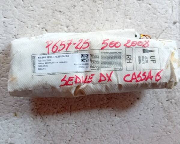 AIRBAG SEDILE DESTRO PER FIAT 500 Serie 34024859D (07>14)