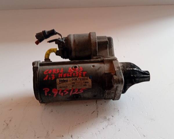 MOTORINO D' AVVIAMENTO PER OPEL Corsa C 5P 1° Serie Z13DT diesel 1248 (00>03)