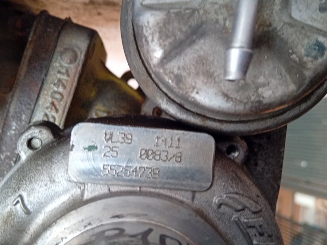TURBINA PER ALFA ROMEO Mito Serie (955_) 55254739 198A4000 bifuel/gas 1368 (08> - immagine 4