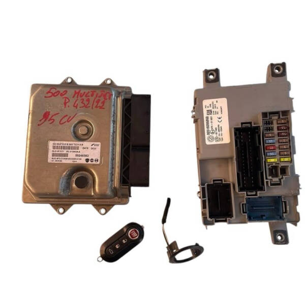 KIT CENTRALINA MOTORE PER FIAT 500 Serie MJD8F3C1 199B1000 diesel 1248 (15>)