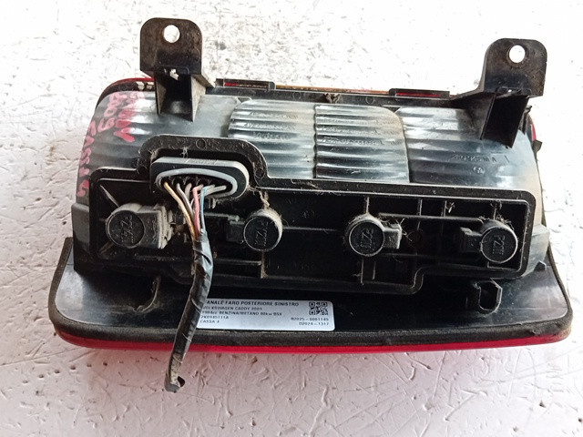 STOP FANALE POSTERIORE SINISTRO PER VOLKSWAGEN Caddy 3° Serie 2K0945111A (04>1 - immagine 3