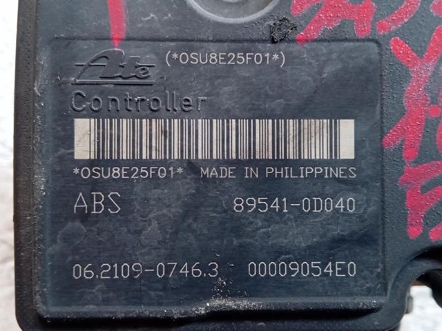 CENTRALINA ABS PER TOYOTA Yaris Serie 06210207464 - 445100D031 1KR FE benzina 9 - immagine 5