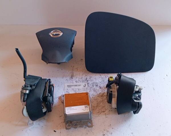 KIT AIRBAG COMPLETO PER NISSAN Note 2° Serie K9K (08>)
