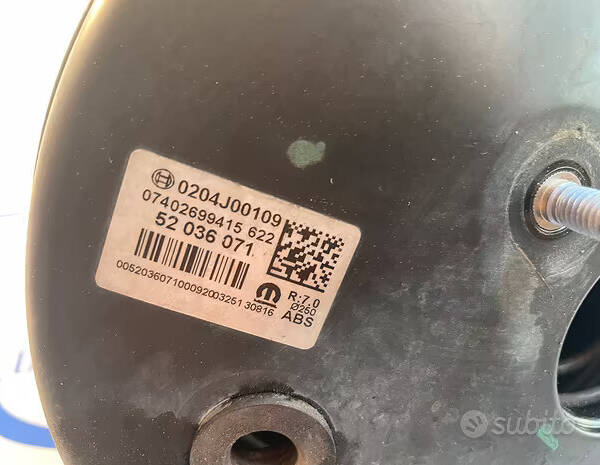 SERVOFRENO PER FIAT Tipo Serie (357) Berlina (2016>) 52036071 55260384 diesel 1