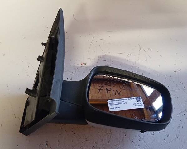 SPECCHIETTO RETROVISORE DESTRO PER RENAULT Clio Serie K9K T7 (04>08)